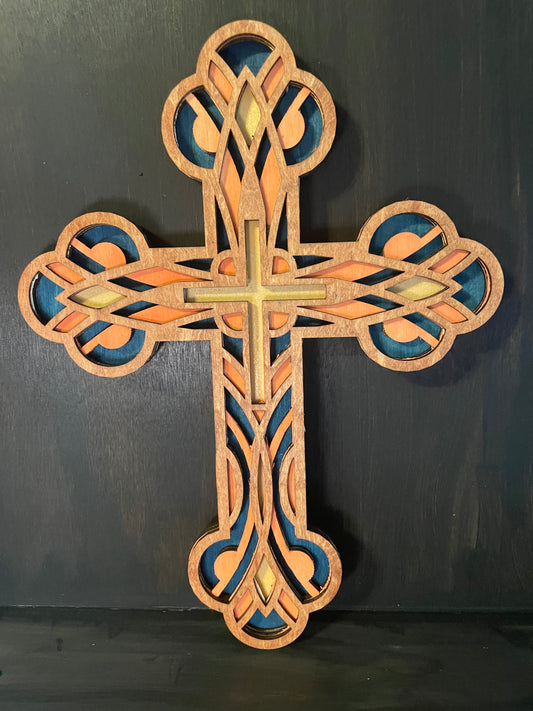 3d Cross Silhouette